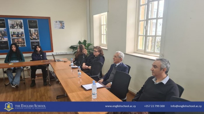 Aquafy Students Host A.G. Leventis Foundation President